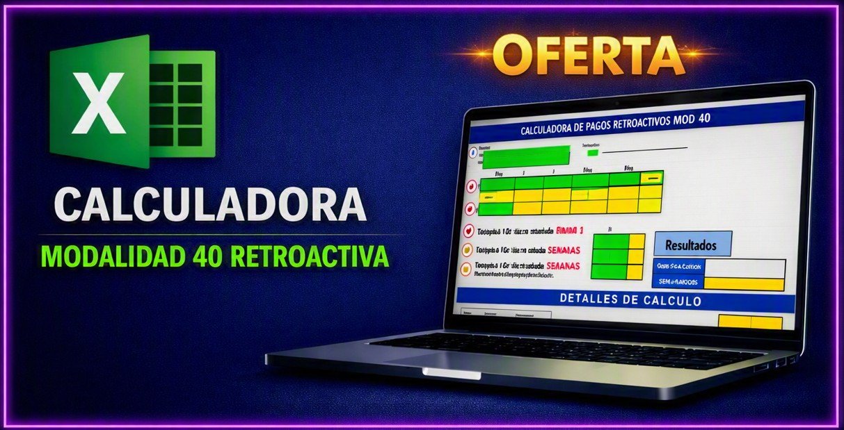 Calculadora Retroactivo Modalidad 40